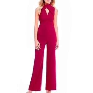 NWT Trina Turk Contessa Jumpsuit Loganberry